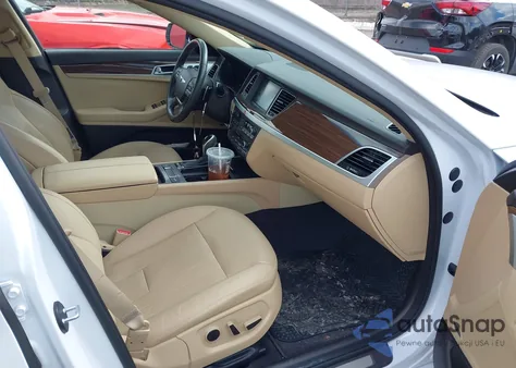 2015 Hyundai Genesis 3.8 из США, поврежденный, VIN KMHGN4JE3FU043312